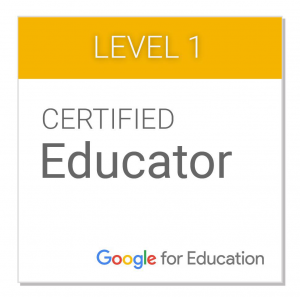 Level 1 Certified Educator